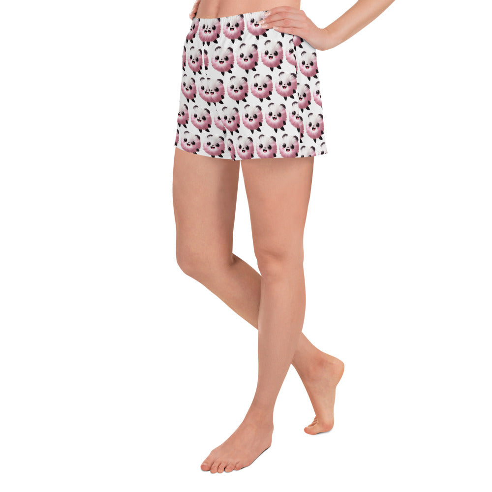 Little Pompom Women’s Recycled Athletic Shorts - Premium shorts from Wanna Freestyle - Just $29.95! Shop now at Wanna Freestyle