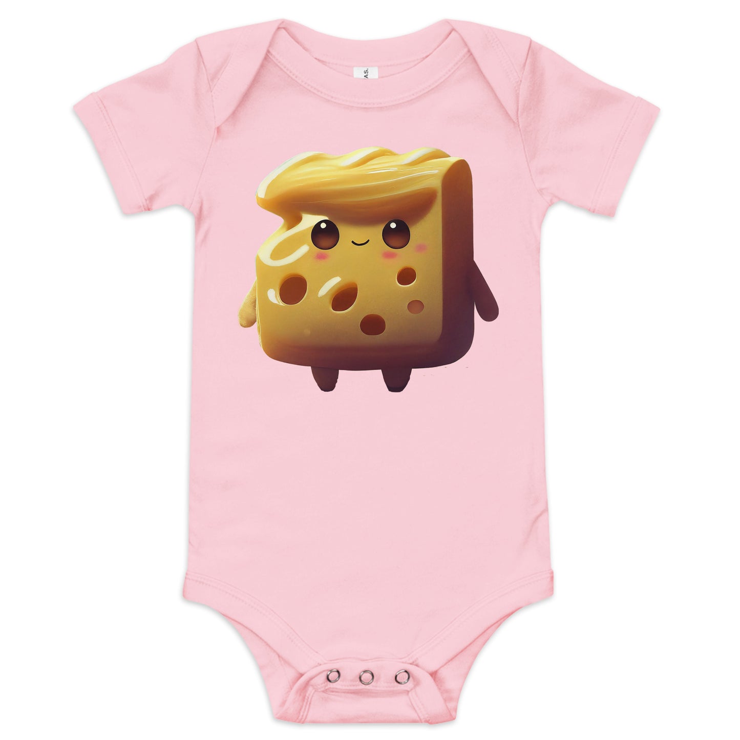 The Big Cheese Baby short sleeve one piece - Premium T-Shirt from Wanna Freestyle Designs - Just $19.99! Shop now at Wanna Freestyle Designs