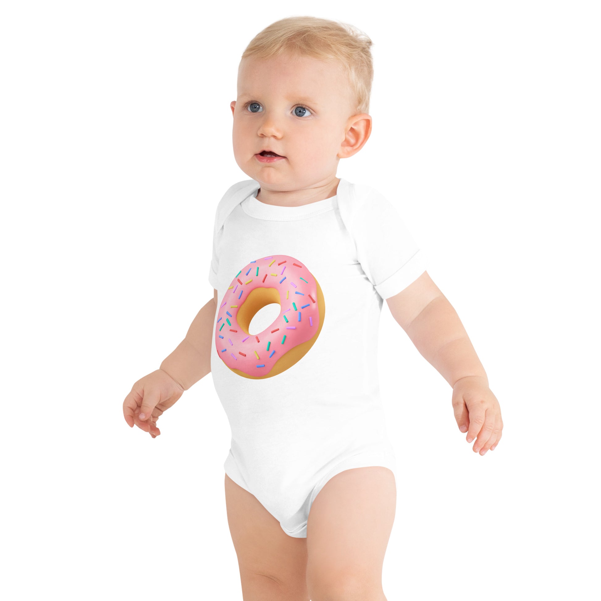 Donut Baby short sleeve one piece - Premium T-Shirt from Wanna Freestyle Designs - Just $19.99! Shop now at Wanna Freestyle Designs