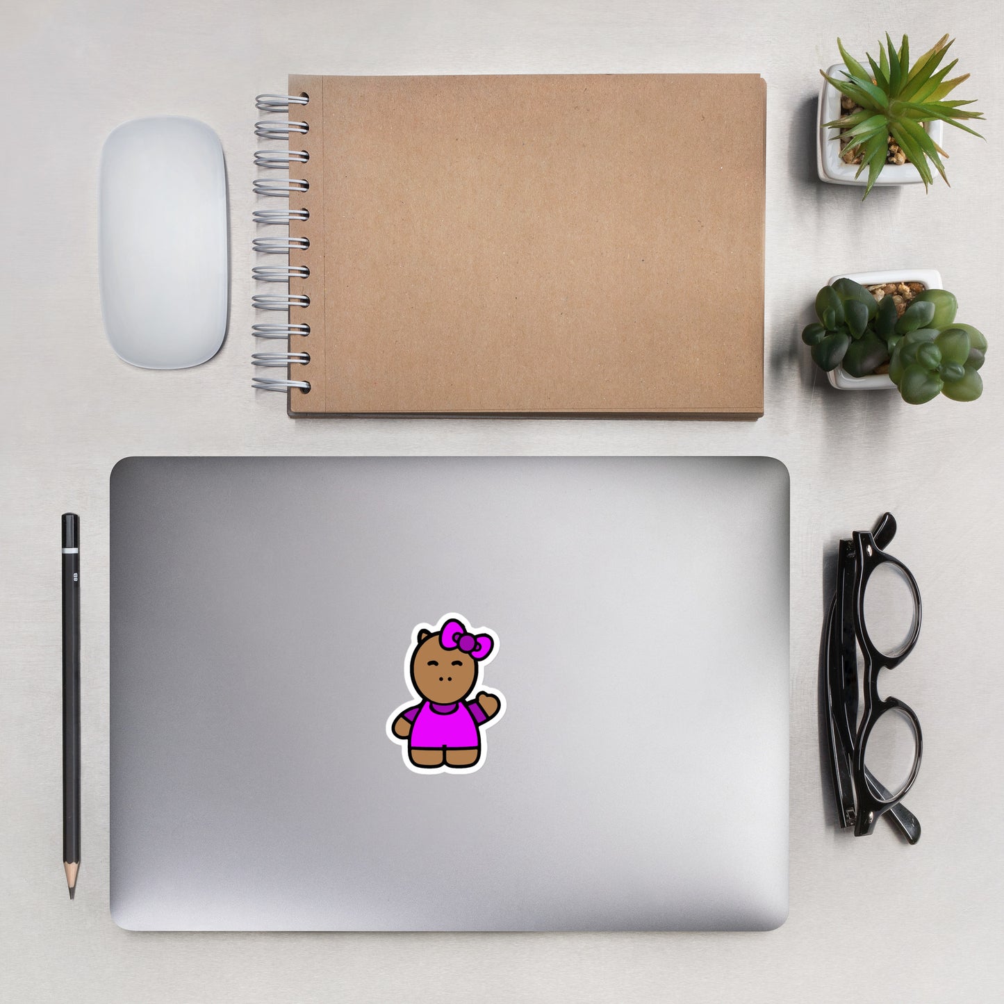 Hello Cappy Bubble-free stickers - Premium  from Wanna Freestyle Designs - Just $6! Shop now at Wanna Freestyle Designs