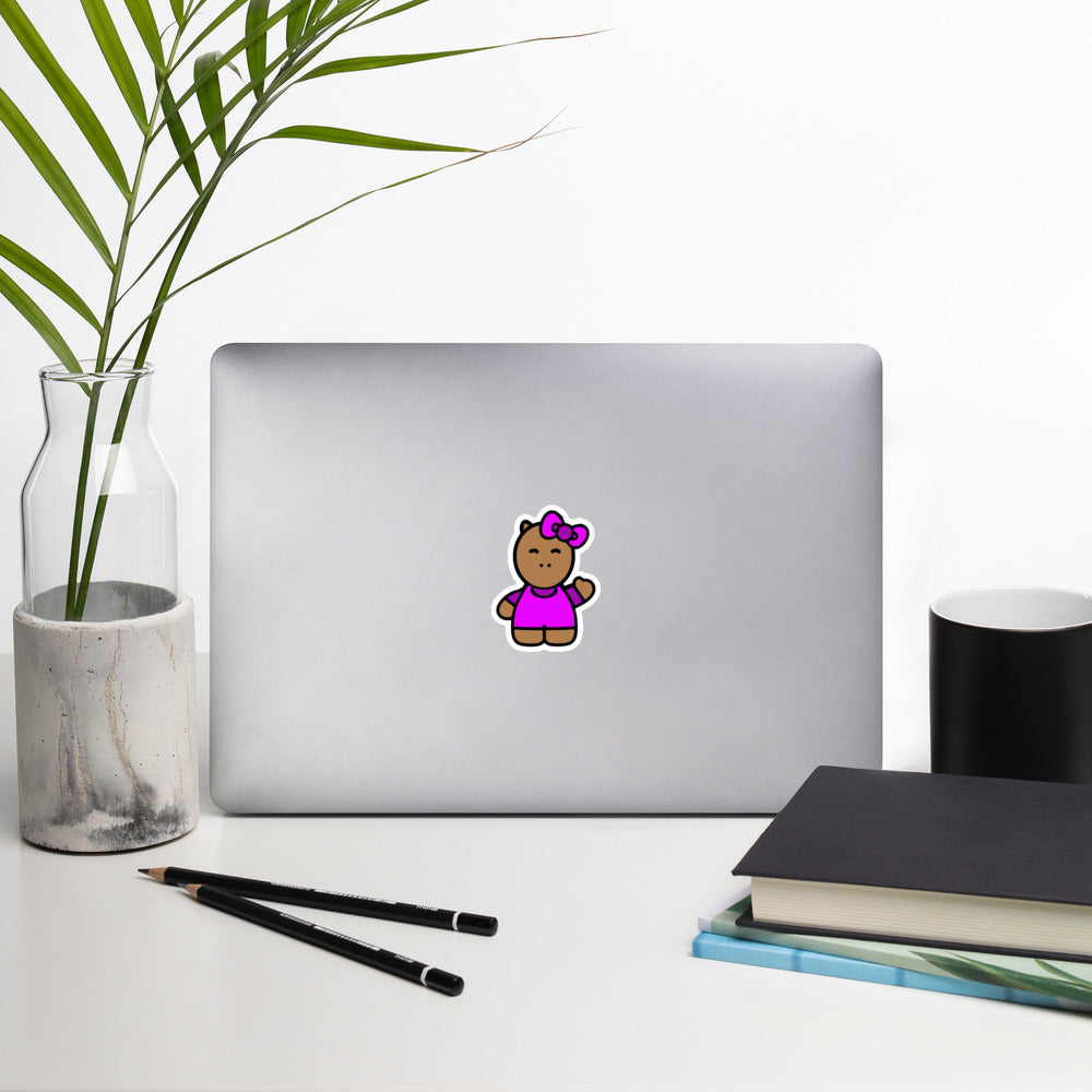 Hello Cappy Bubble-free stickers - Premium  from Wanna Freestyle Designs - Just $6! Shop now at Wanna Freestyle Designs