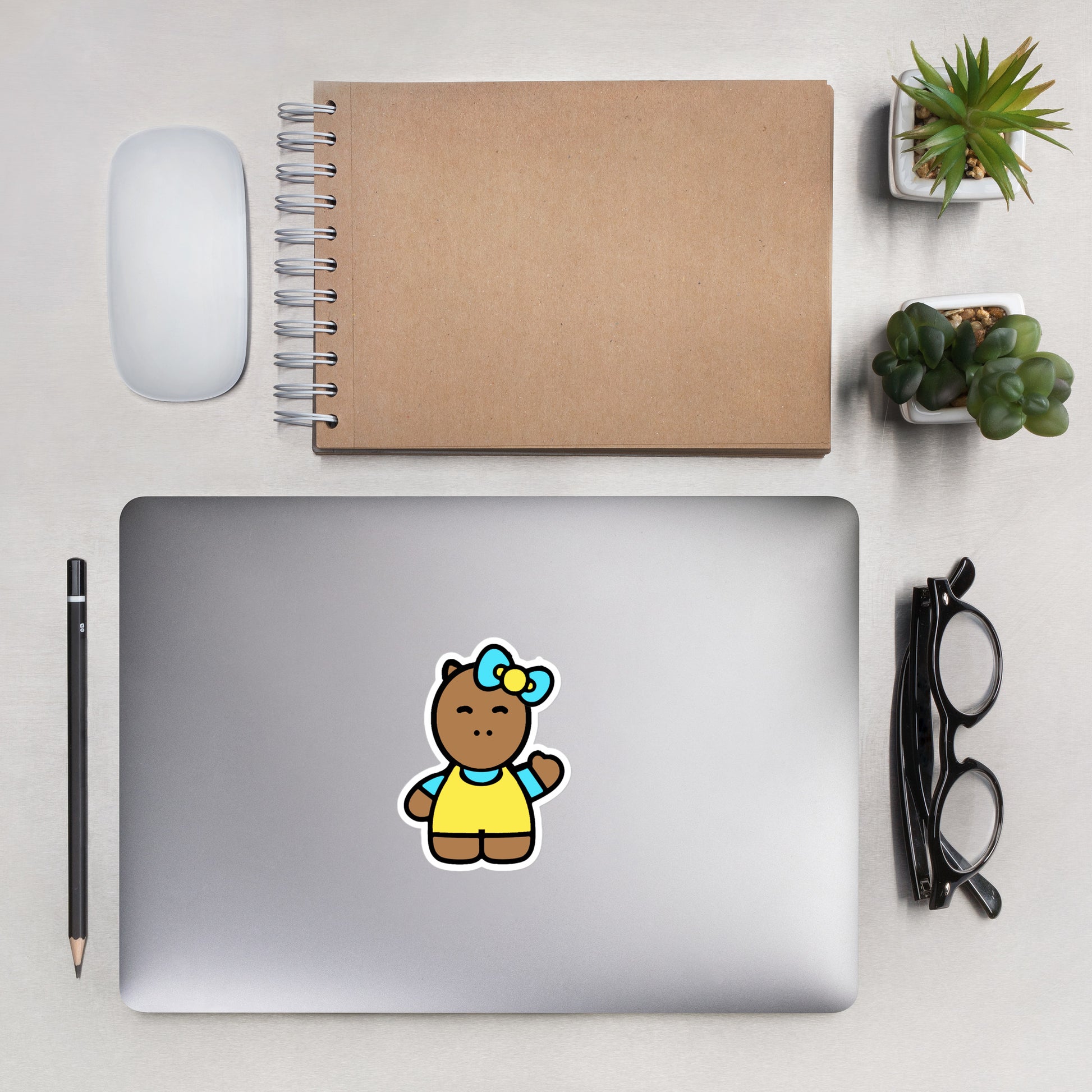 Hello Cappy Bubble-free stickers - Premium  from Wanna Freestyle Designs - Just $6! Shop now at Wanna Freestyle Designs