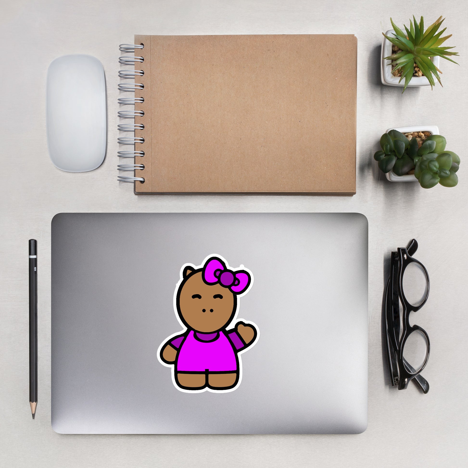 Hello Cappy Bubble-free stickers - Premium  from Wanna Freestyle Designs - Just $6! Shop now at Wanna Freestyle Designs