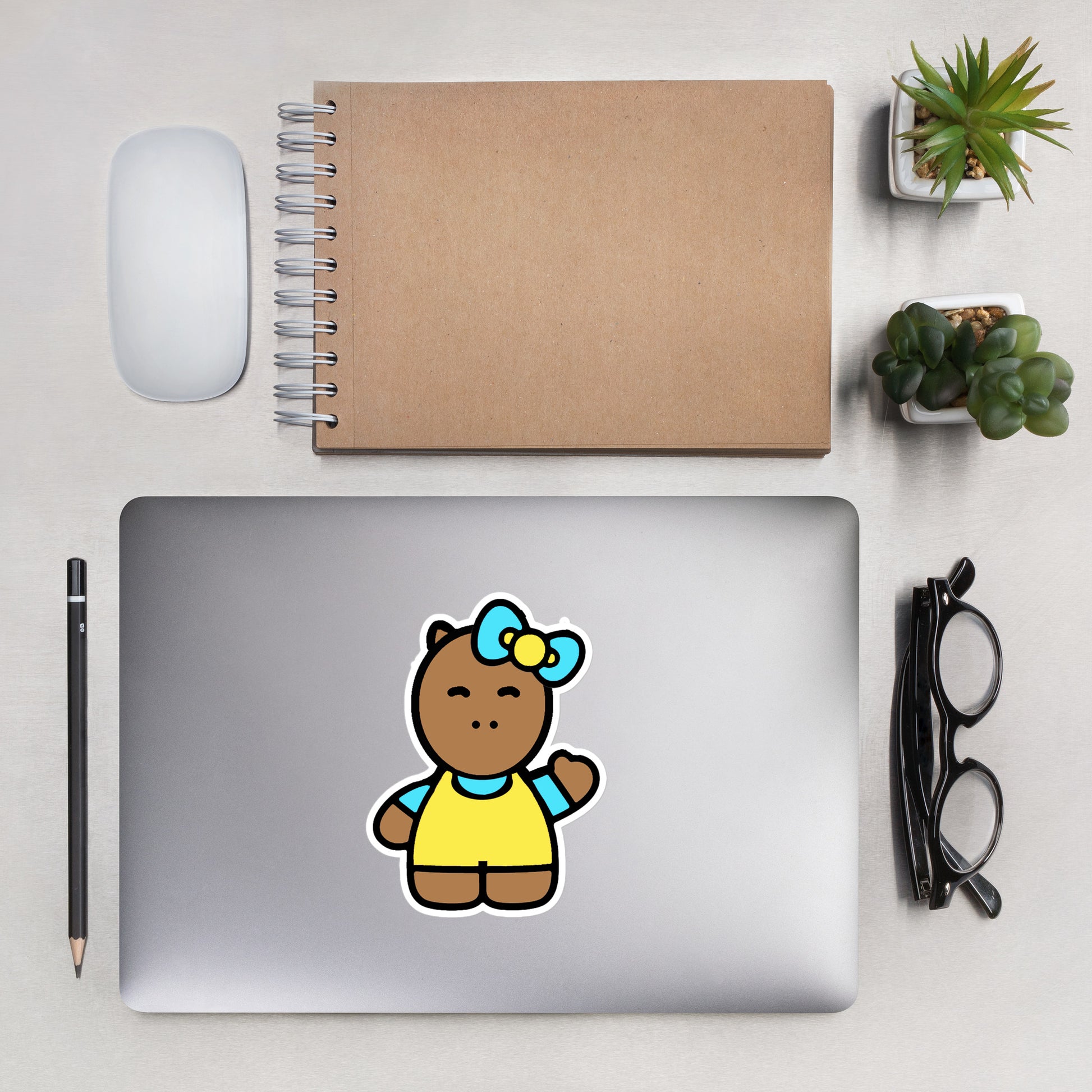 Hello Cappy Bubble-free stickers - Premium  from Wanna Freestyle Designs - Just $6! Shop now at Wanna Freestyle Designs