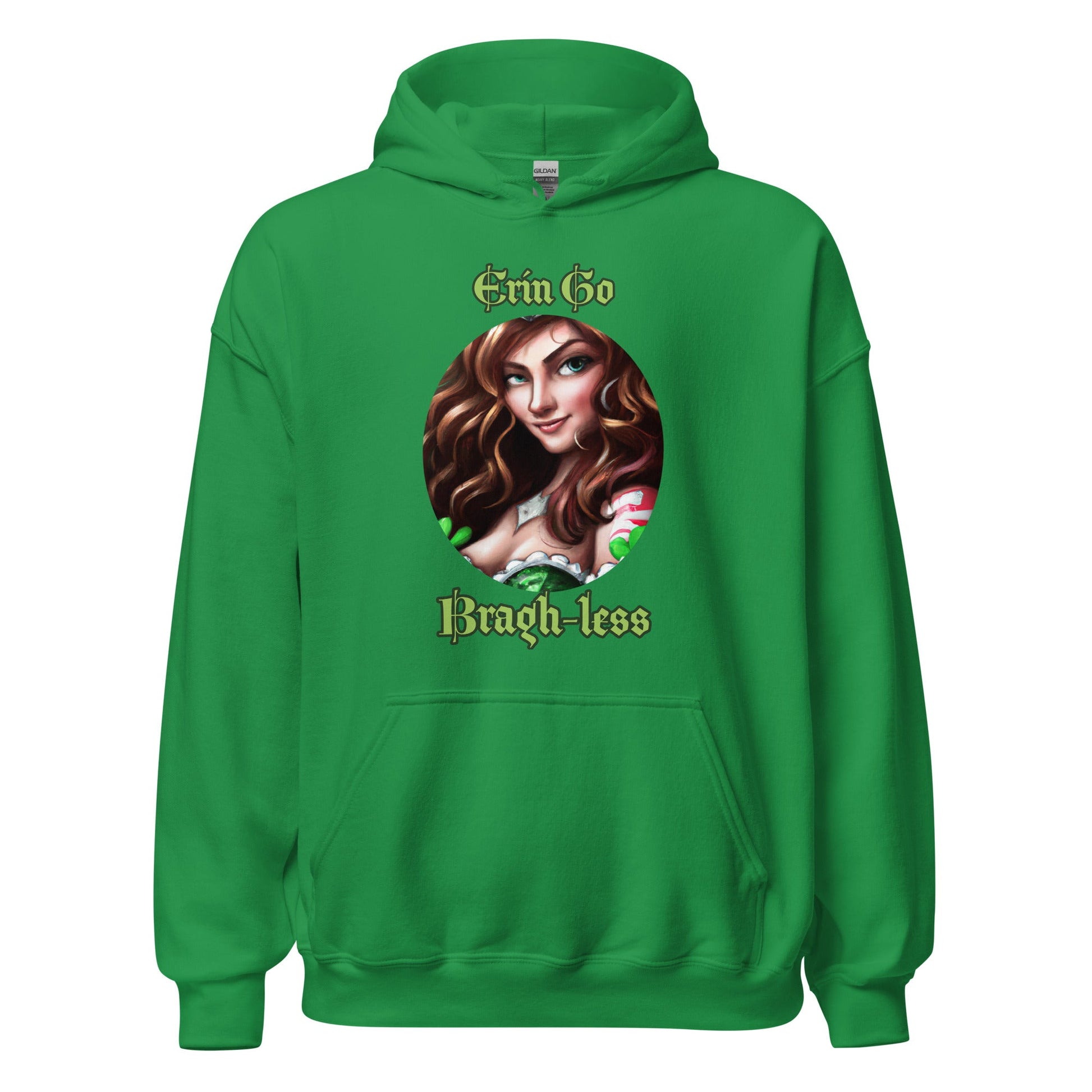 Erin Go Bragh-less Unisex Hoodie - Premium Hoodie from Wanna Freestyle - Just $31! Shop now at Wanna Freestyle