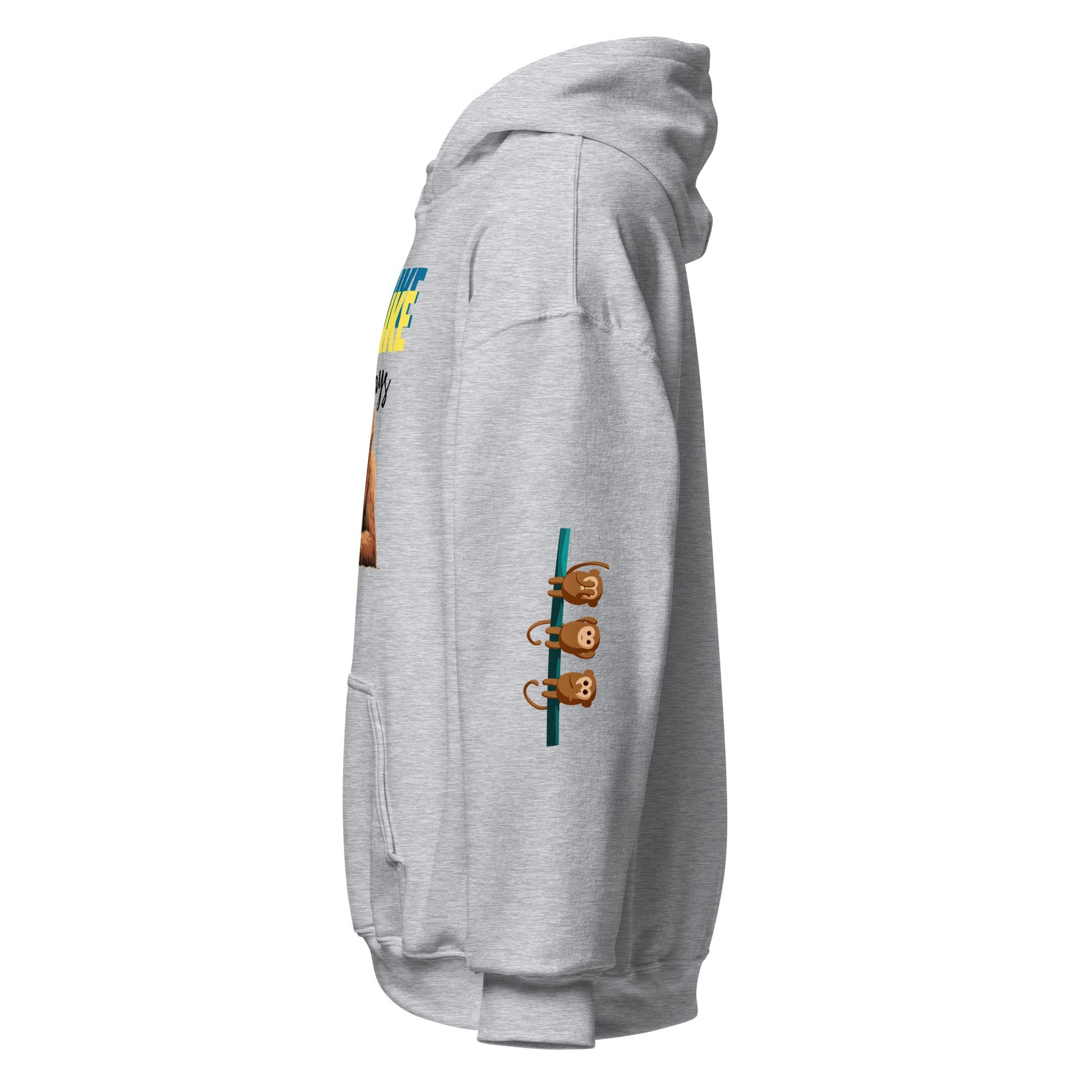 Monke Mondays Unisex Hoodie - Premium Hoodie from Wanna Freestyle - Just $40! Shop now at Wanna Freestyle