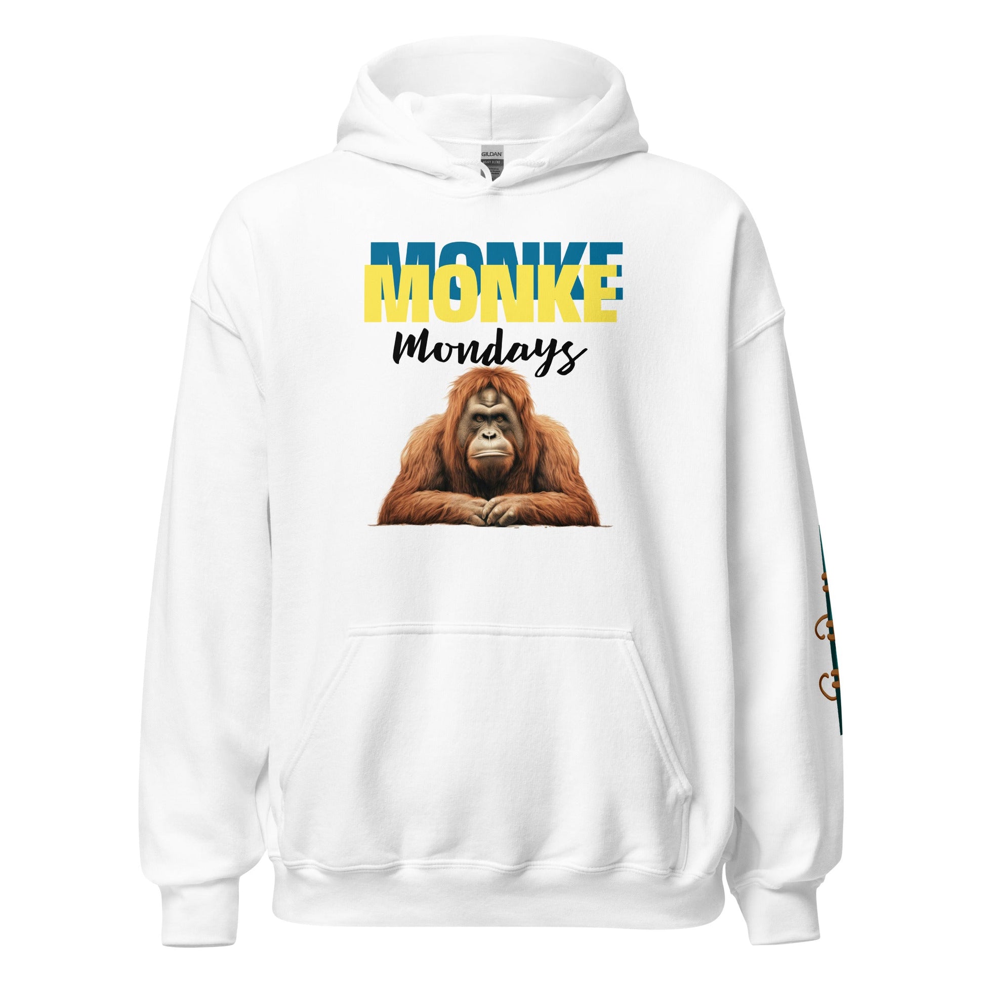 Monke Mondays Unisex Hoodie - Premium Hoodie from Wanna Freestyle - Just $40! Shop now at Wanna Freestyle