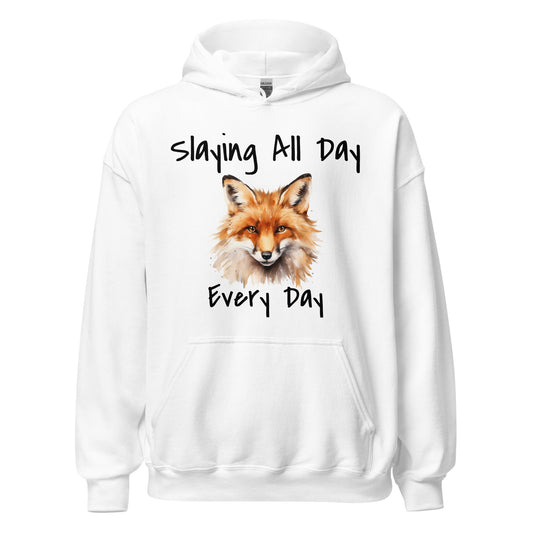 Slaying All Day Every Day Unisex Hoodie - Premium Hoodie from Wanna Freestyle - Just $36! Shop now at Wanna Freestyle