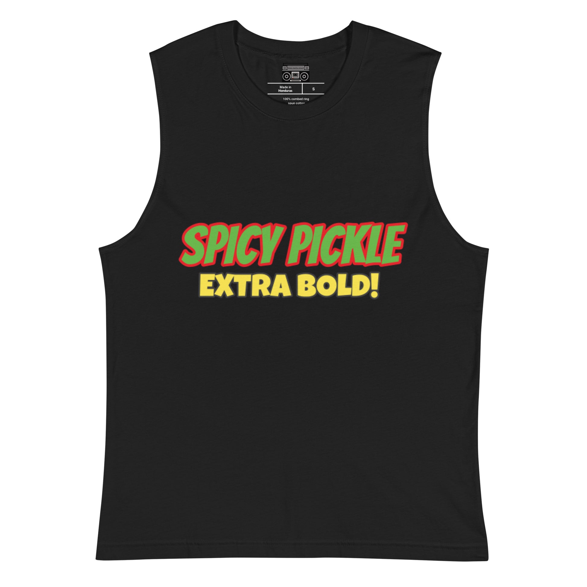 Spicy Pickle Muscle Shirt - Premium T-Shirt from Wanna Freestyle Designs - Just $24.99! Shop now at Wanna Freestyle Designs