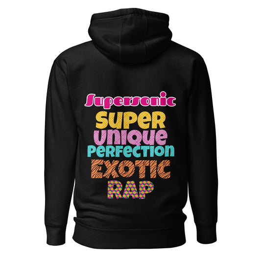 Supersonic Unisex Hoodie - Premium Sweatshirt from Wanna Freestyle Designs - Just $37! Shop now at Wanna Freestyle Designs