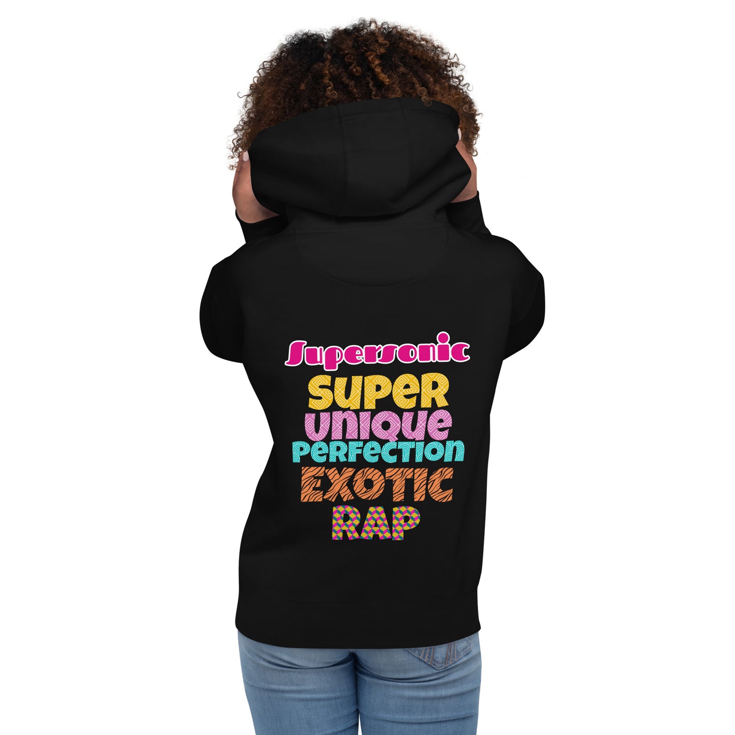 Supersonic Unisex Hoodie - Premium Sweatshirt from Wanna Freestyle Designs - Just $37! Shop now at Wanna Freestyle Designs