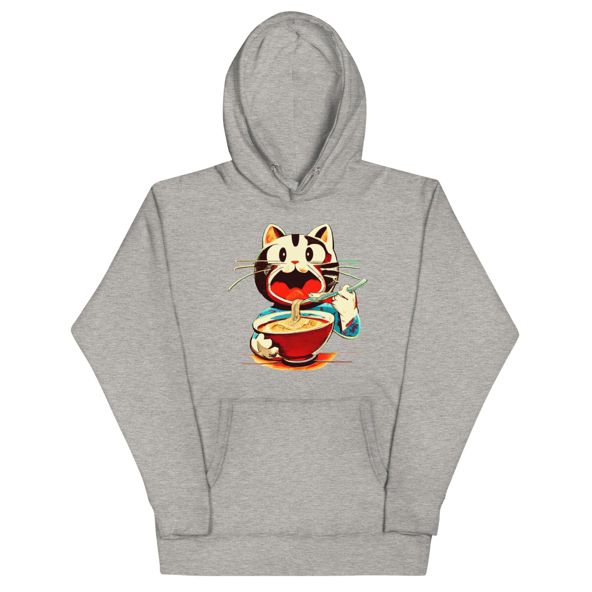 Ramen Noodles Kitty 2 Unisex Hoodie - Premium T-Shirt from Wanna Freestyle - Just $40! Shop now at Wanna Freestyle