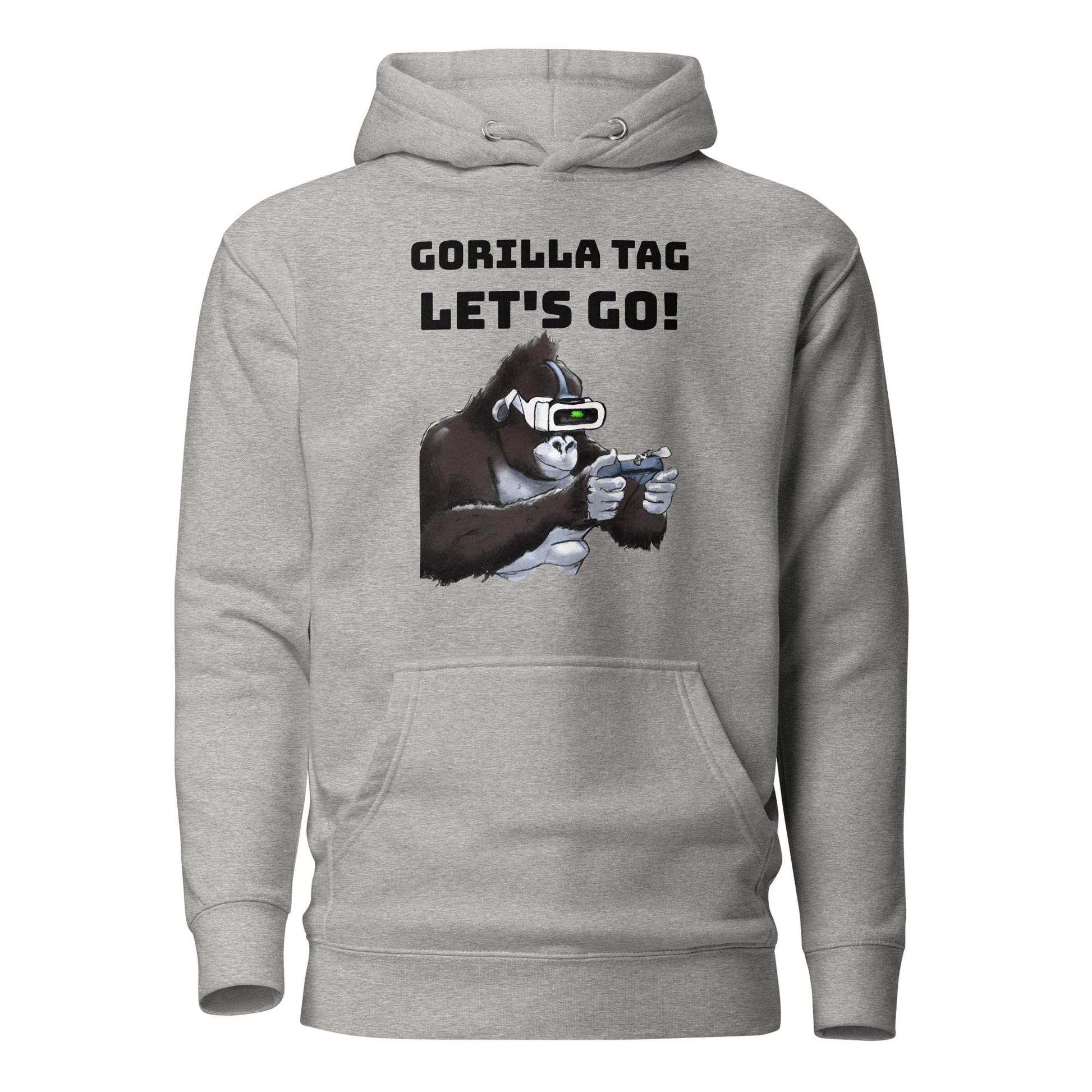 Gorilla Tag VR Let's Go! Unisex Hoodie - Premium Hoodie from Wanna Freestyle - Just $35! Shop now at Wanna Freestyle