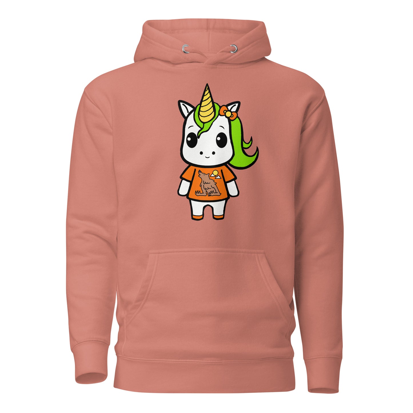 Halloween Lil Unicorn Unisex Hoodie - Premium Hoodie from Wanna Freestyle Designs - Just $39.99! Shop now at Wanna Freestyle Designs