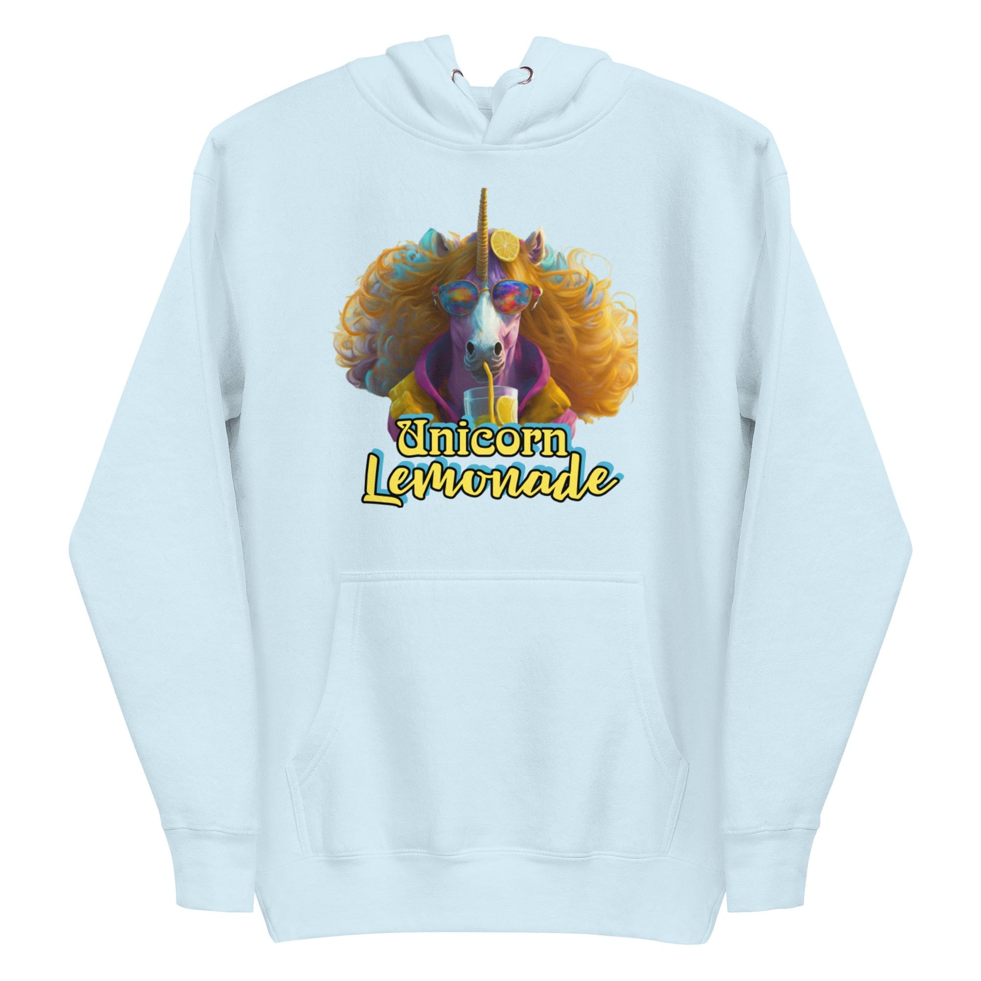 Unicorn Lemonade Unisex Hoodie - Premium T-Shirt from Wanna Freestyle - Just $40! Shop now at Wanna Freestyle