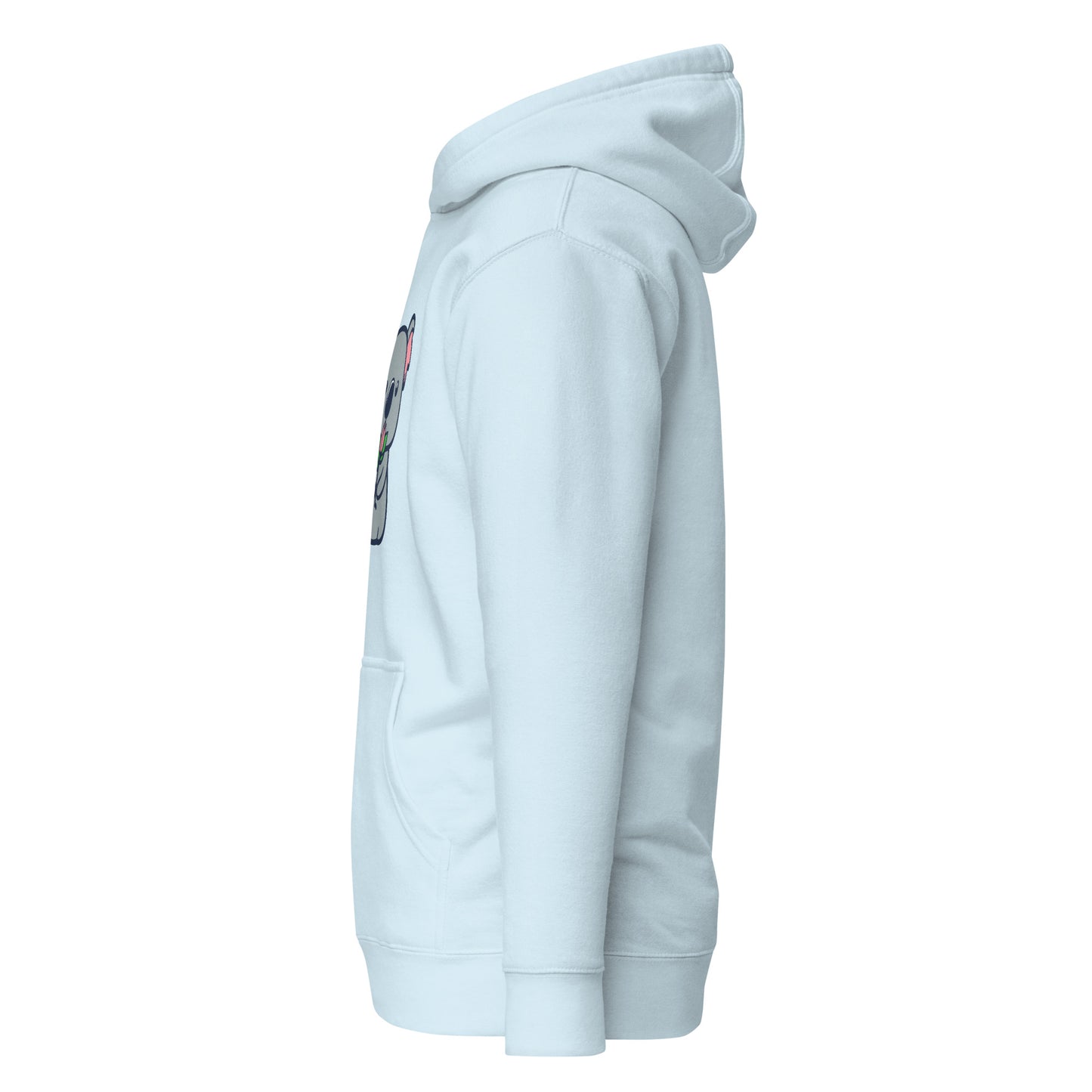 Koala Cutie Flower Unisex Hoodie - Premium Hoodie from Wanna Freestyle Designs - Just $39.99! Shop now at Wanna Freestyle Designs