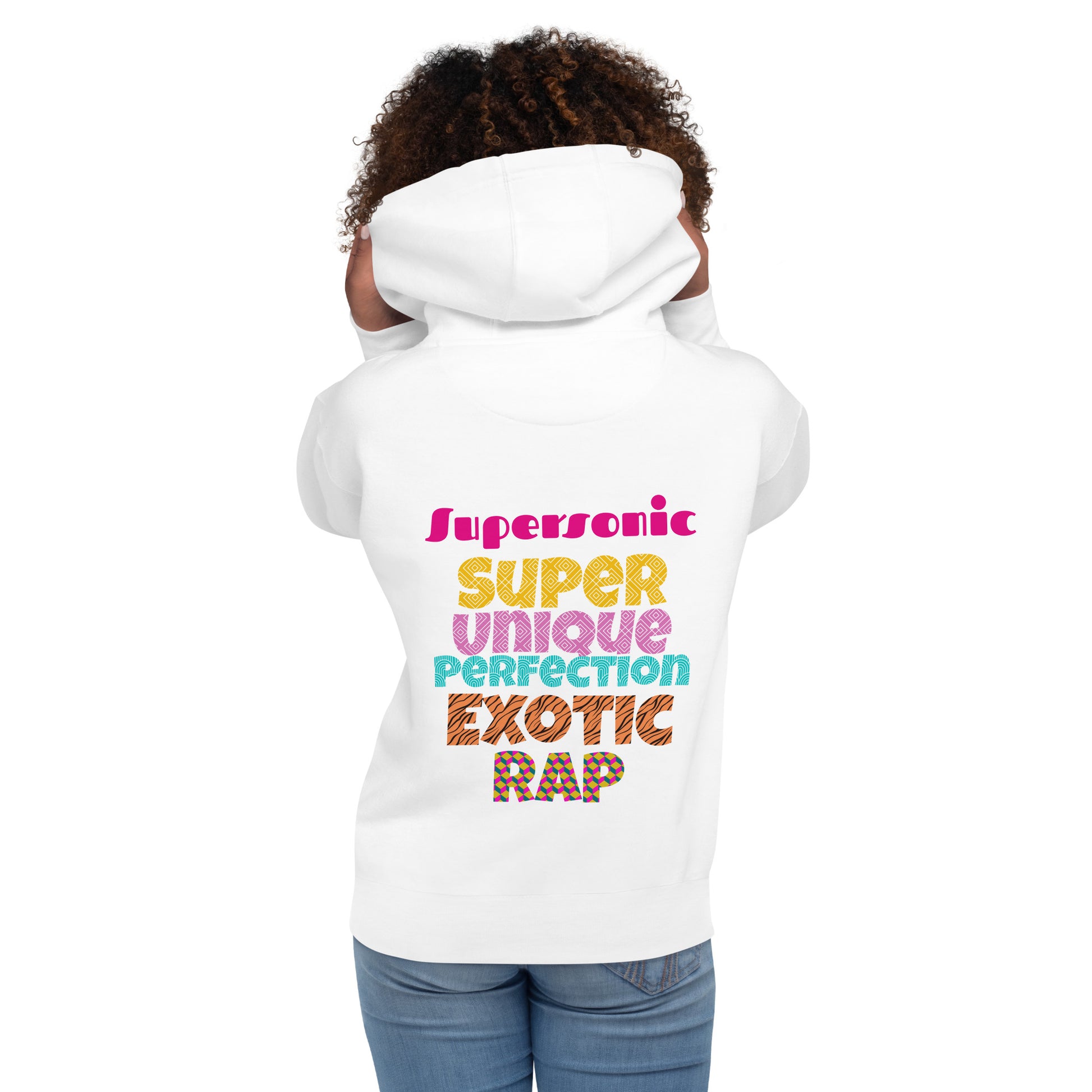 Supersonic Unisex Hoodie - Premium Sweatshirt from Wanna Freestyle Designs - Just $37! Shop now at Wanna Freestyle Designs