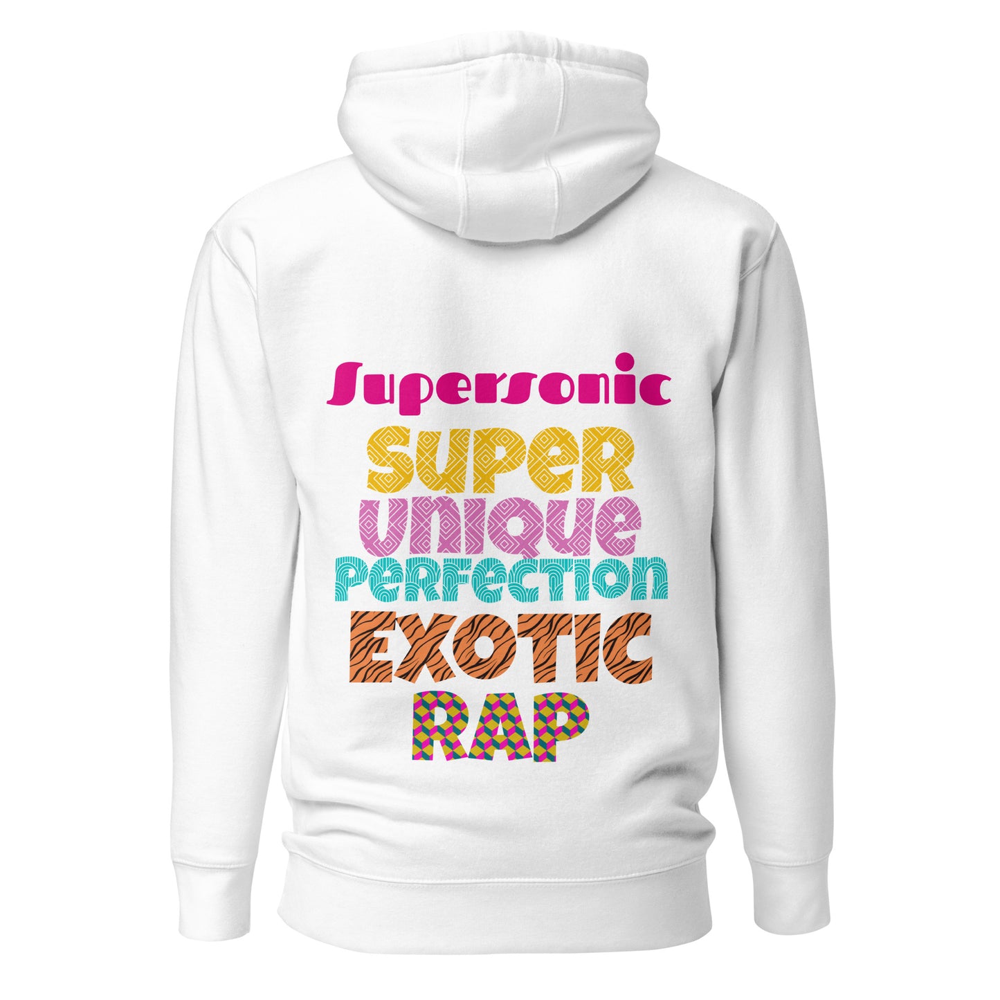 Supersonic Unisex Hoodie - Premium Sweatshirt from Wanna Freestyle Designs - Just $37! Shop now at Wanna Freestyle Designs