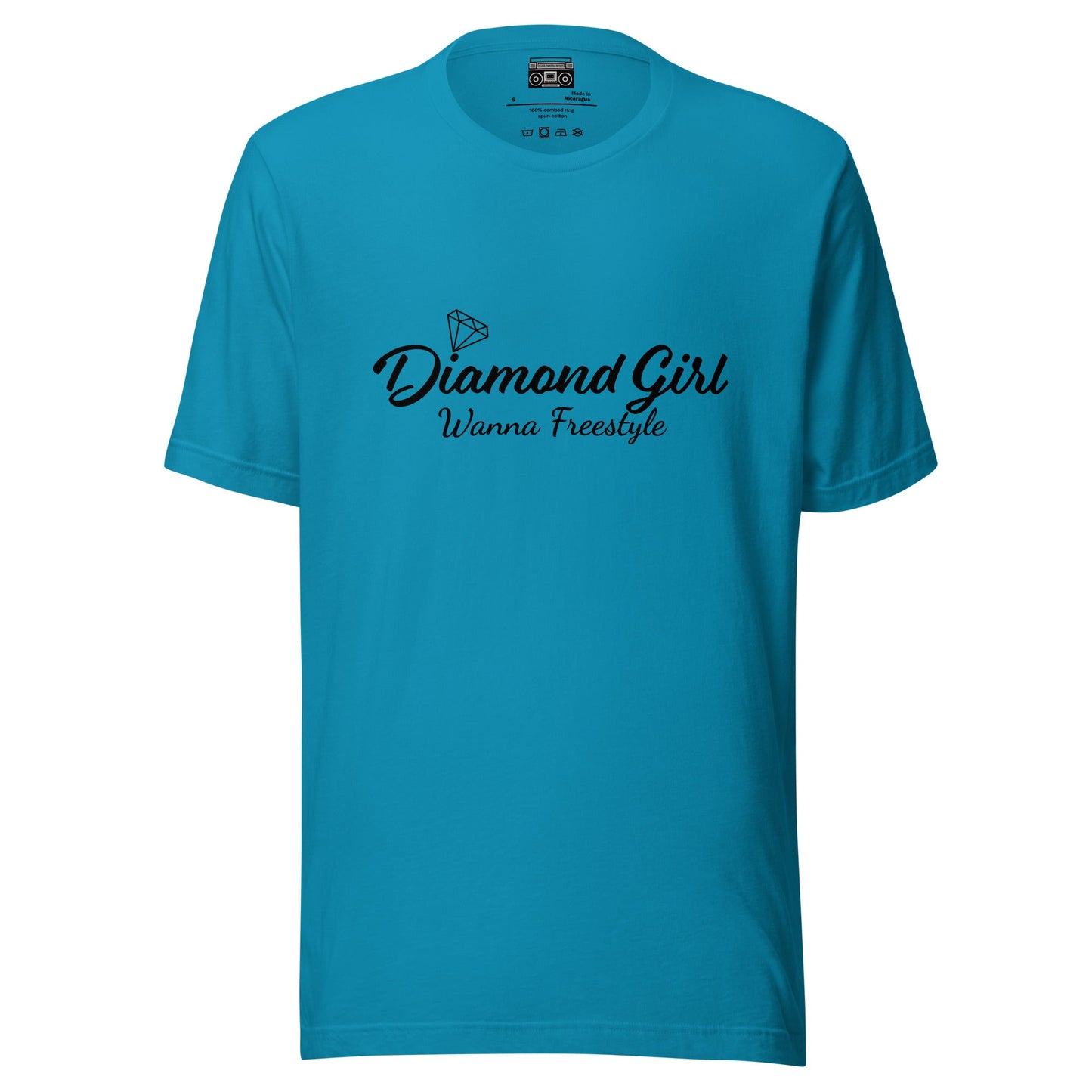 Diamond Girl Freestyle Music Unisex t-shirt - Premium  from Wanna Freestyle - Just $19.99! Shop now at Wanna Freestyle