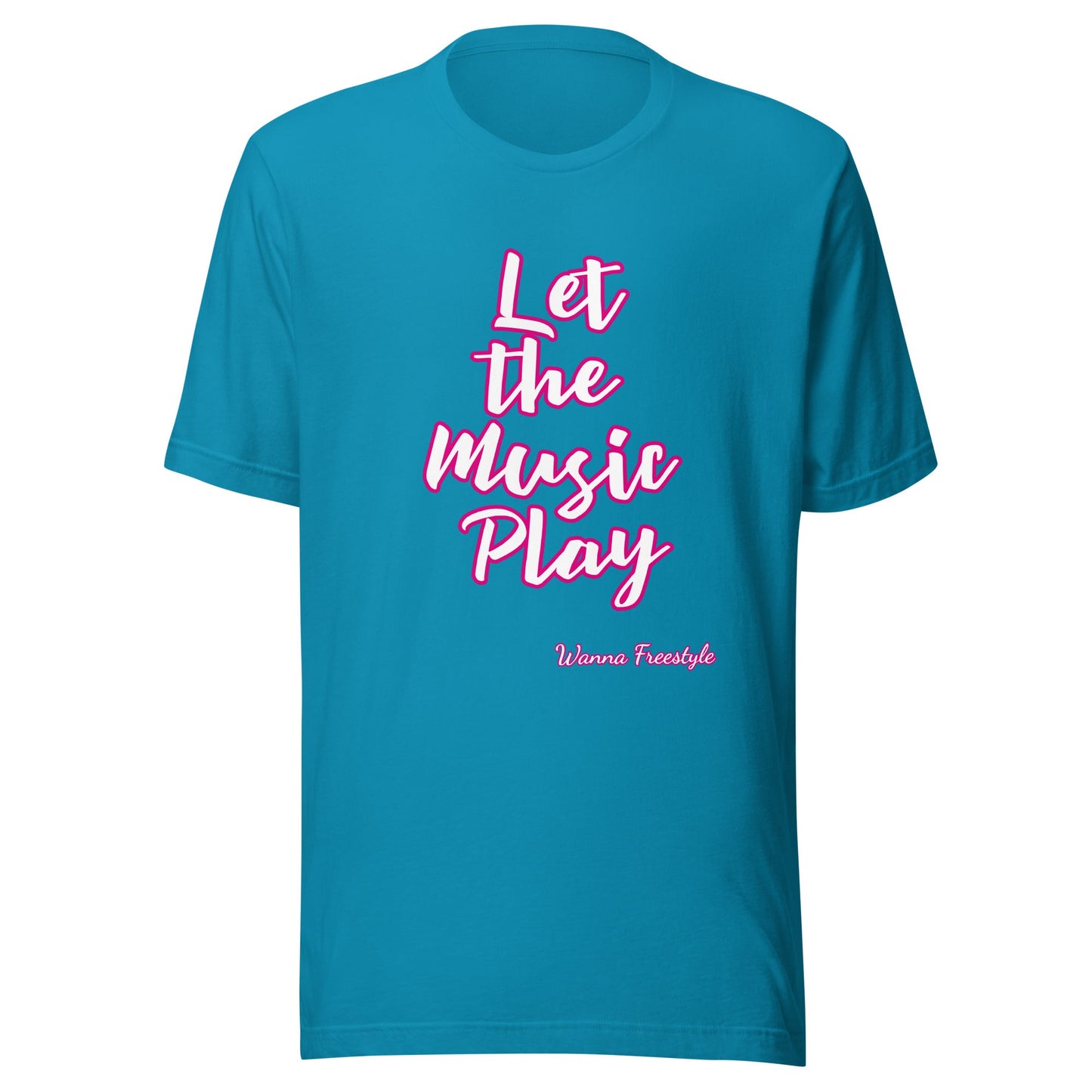 Let the Music Play Unisex t-shirt - Premium T-Shirt from Wanna Freestyle - Just $19.99! Shop now at Wanna Freestyle