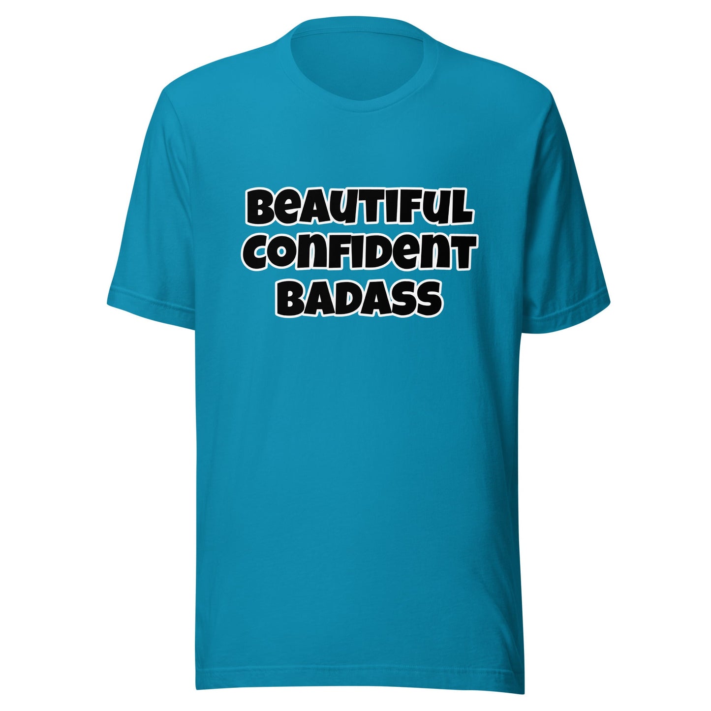 Beautiful Confident Badass Unisex t-shirt - Premium T-Shirt from Wanna Freestyle - Just $18! Shop now at Wanna Freestyle