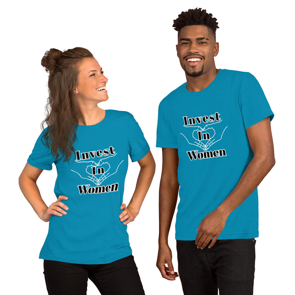 Invest In Women Unisex t-shirt - Premium  from Wanna Freestyle - Just $17.99! Shop now at Wanna Freestyle