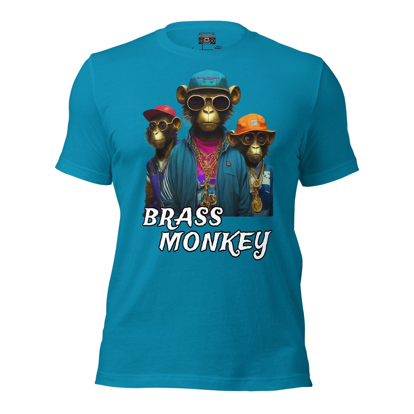 Brass Monkey Unisex t-shirt - Premium T-Shirt from Wanna Freestyle Designs - Just $19.99! Shop now at Wanna Freestyle Designs