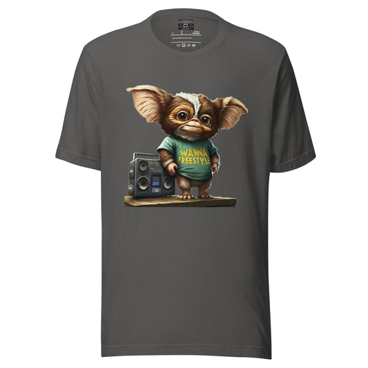 Gizmo Freestyle Boom Box Short Sleeve Unisex t-shirt - Premium T-Shirt from Wanna Freestyle - Just $19.99! Shop now at Wanna Freestyle