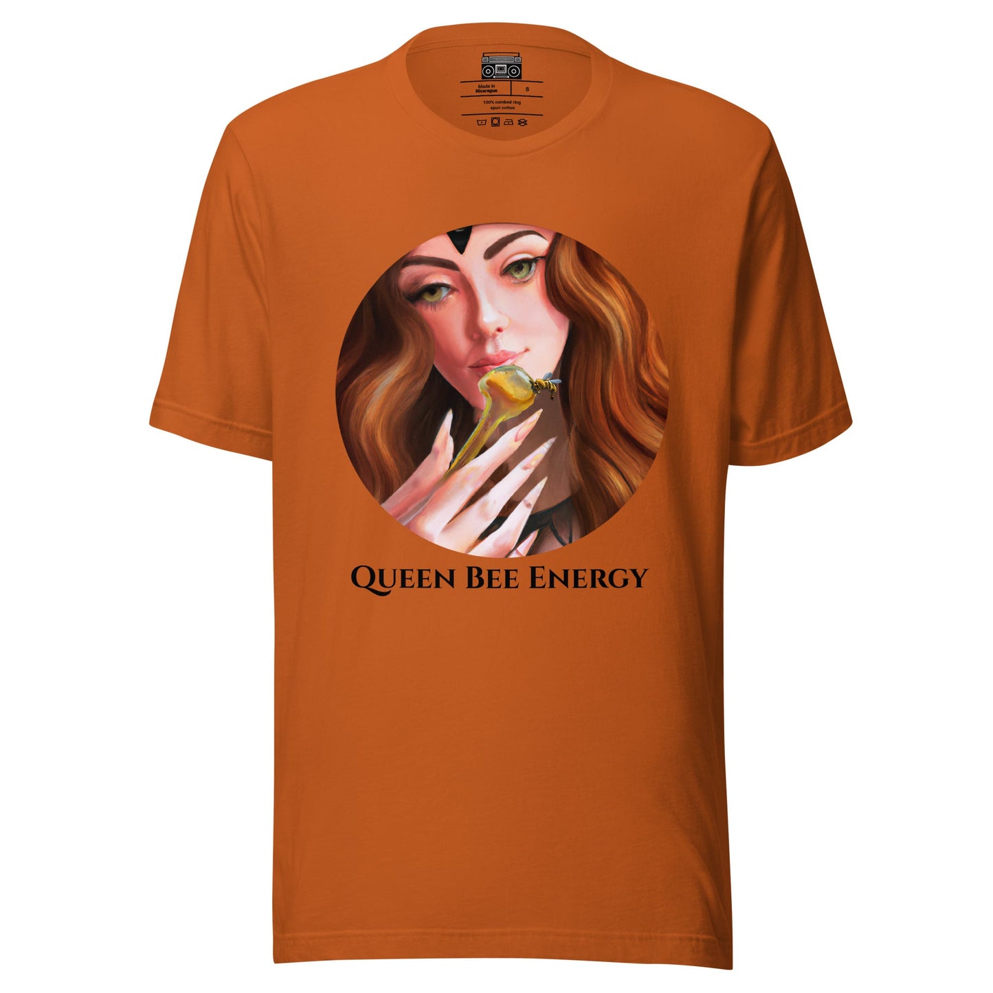 QBE: Queen Bee Energy a Unisex t-shirt - Premium T-Shirt from Wanna Freestyle - Just $19.99! Shop now at Wanna Freestyle