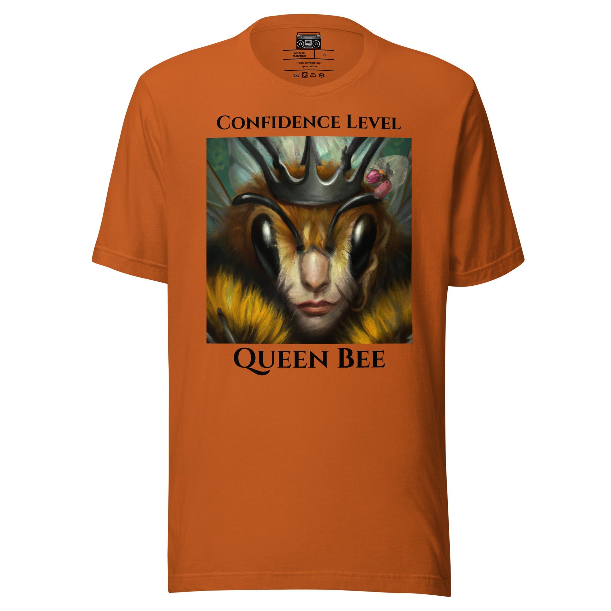 QBE Queen Bee Energy Confidence b Short Sleeve Unisex t-shirt - Premium T-Shirt from Wanna Freestyle - Just $19.99! Shop now at Wanna Freestyle