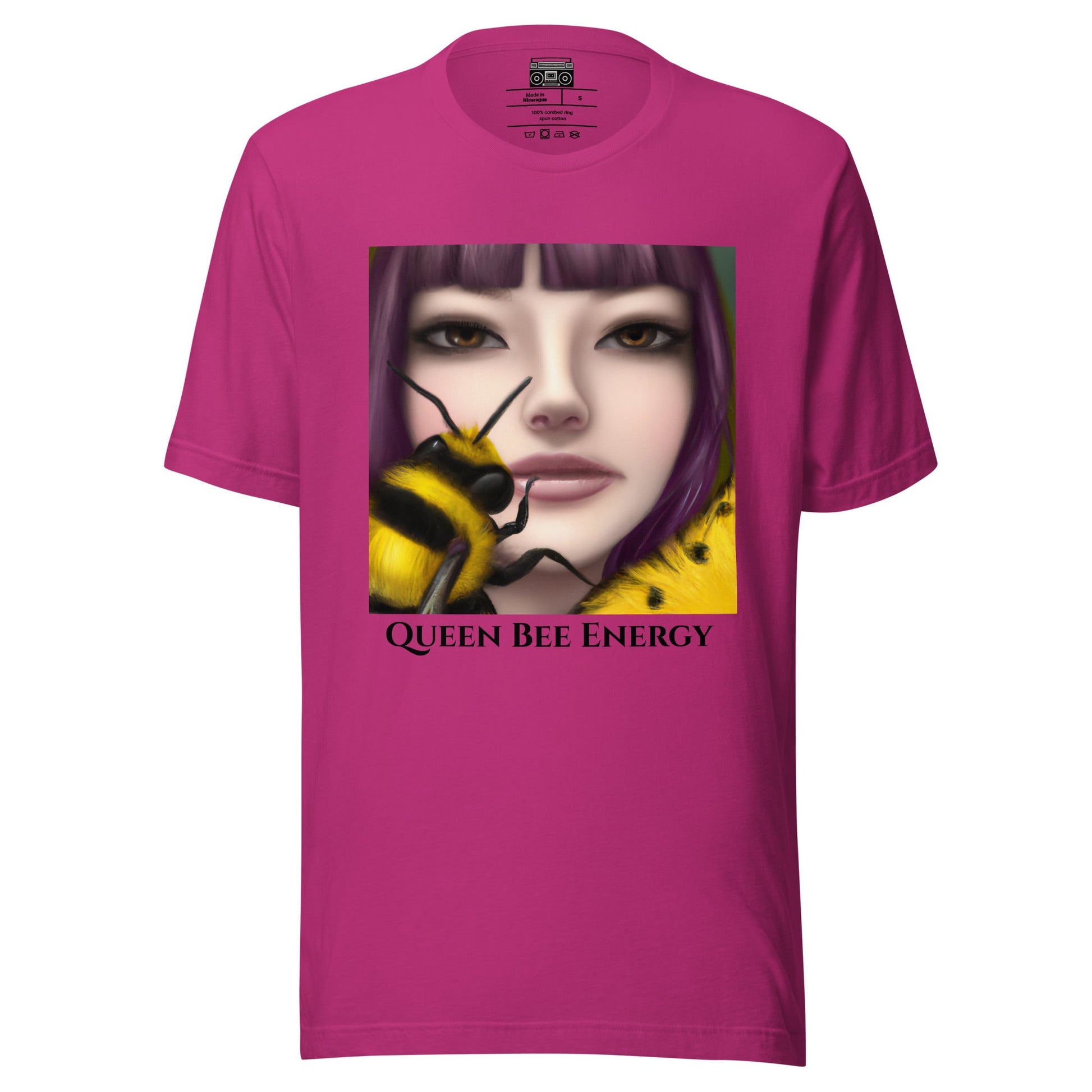 QBE:  Queen Bee Energy e Unisex T-shirt - Premium T-Shirt from Wanna Freestyle - Just $19.99! Shop now at Wanna Freestyle