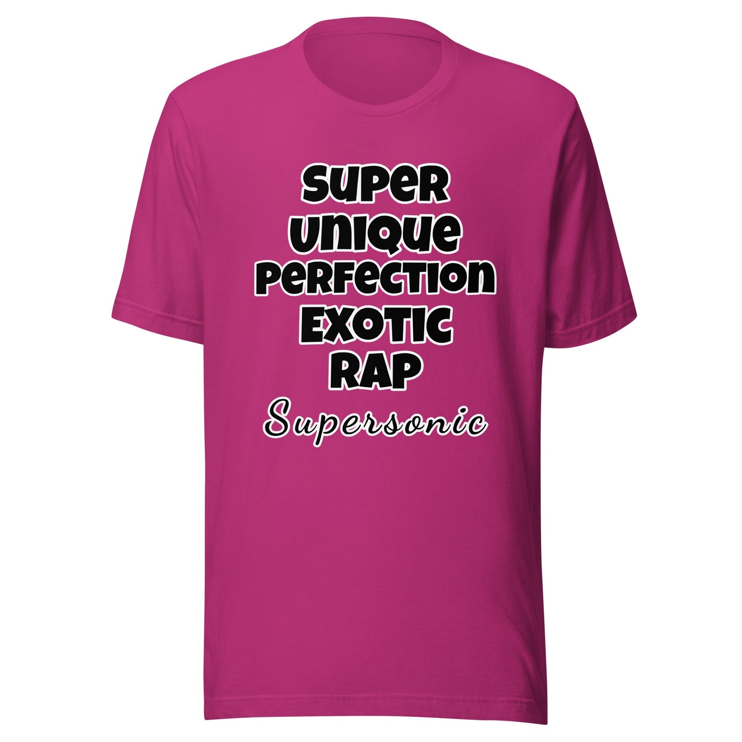 Supersonic SUPER Unisex t-shirt - Premium T-Shirt from Wanna Freestyle - Just $18! Shop now at Wanna Freestyle