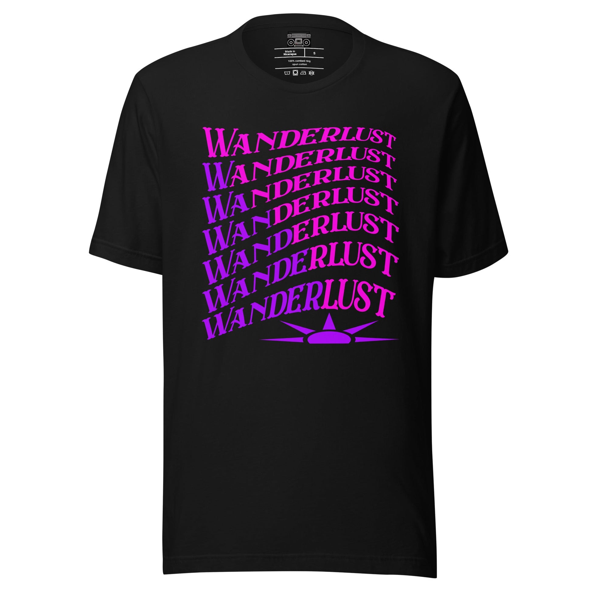 Wanderlust Relaxed Fit Unisex Short Sleeve t-shirt - Premium T-Shirt from Wanna Freestyle - Just $19.99! Shop now at Wanna Freestyle