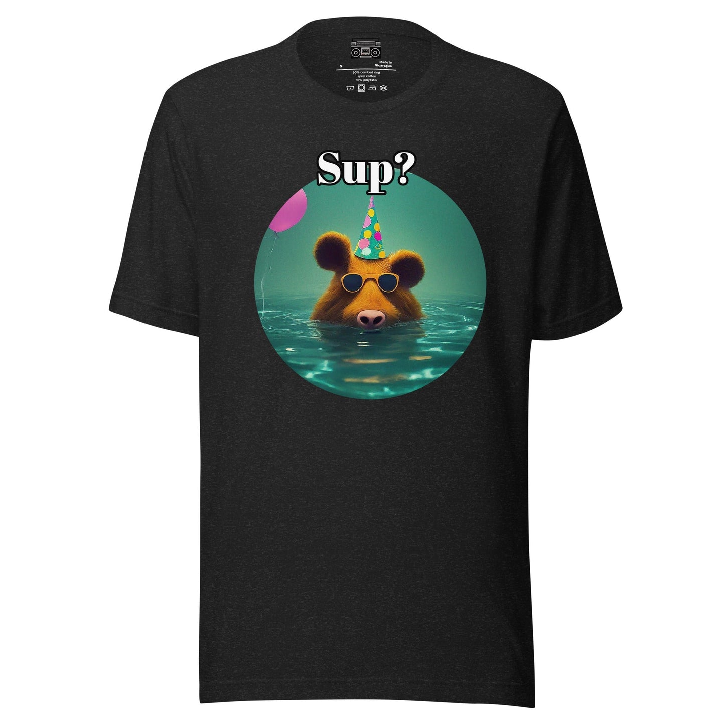 Sup? Capybara Unisex t-shirt - Premium T-Shirt from Wanna Freestyle - Just $19.99! Shop now at Wanna Freestyle