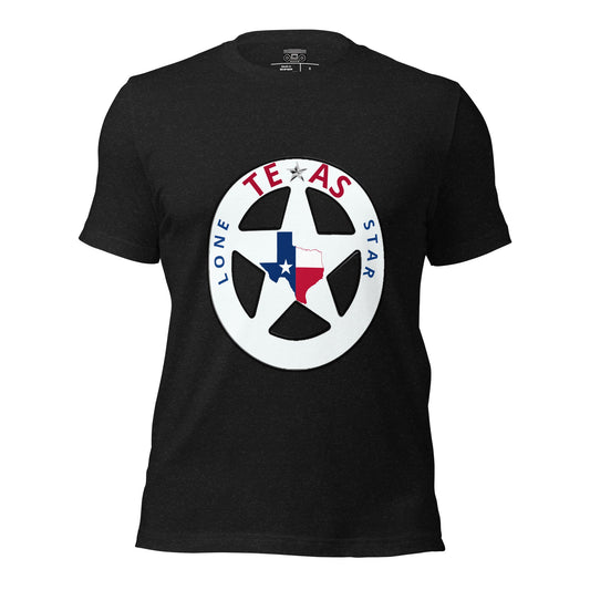 Texas Badge Lone Star Unisex t-shirt - Premium T-Shirt from Wanna Freestyle - Just $19.99! Shop now at Wanna Freestyle