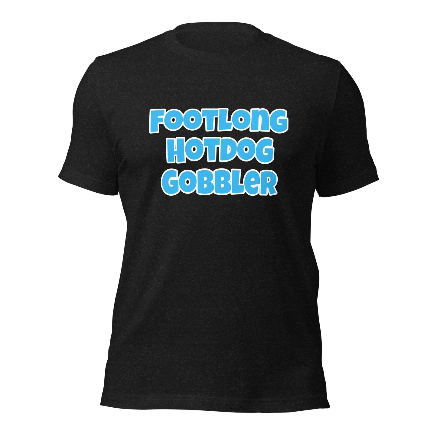 Footlong Hot Dog Gobbler Unisex t-shirt - Premium T-Shirt from Wanna Freestyle - Just $18! Shop now at Wanna Freestyle