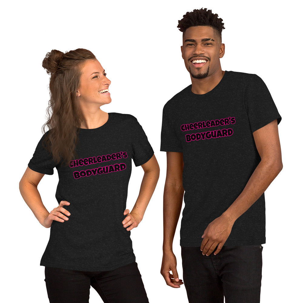 Cheerleader's Bodyguard Unisex t-shirt - Premium T-Shirt from Wanna Freestyle - Just $18! Shop now at Wanna Freestyle