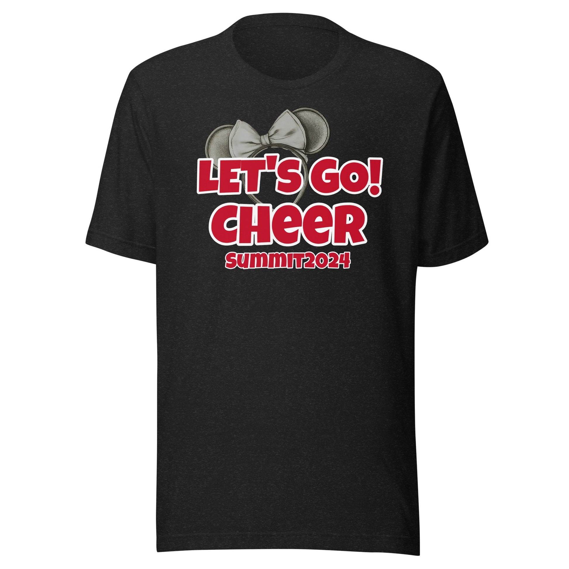 Let's Go Cheer Summit 2024 Unisex t-shirt - Premium T-Shirt from Wanna Freestyle - Just $18! Shop now at Wanna Freestyle