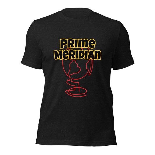 Prime Meridian Unisex t-shirt - Premium T-Shirt from Wanna Freestyle Designs - Just $17.99! Shop now at Wanna Freestyle Designs