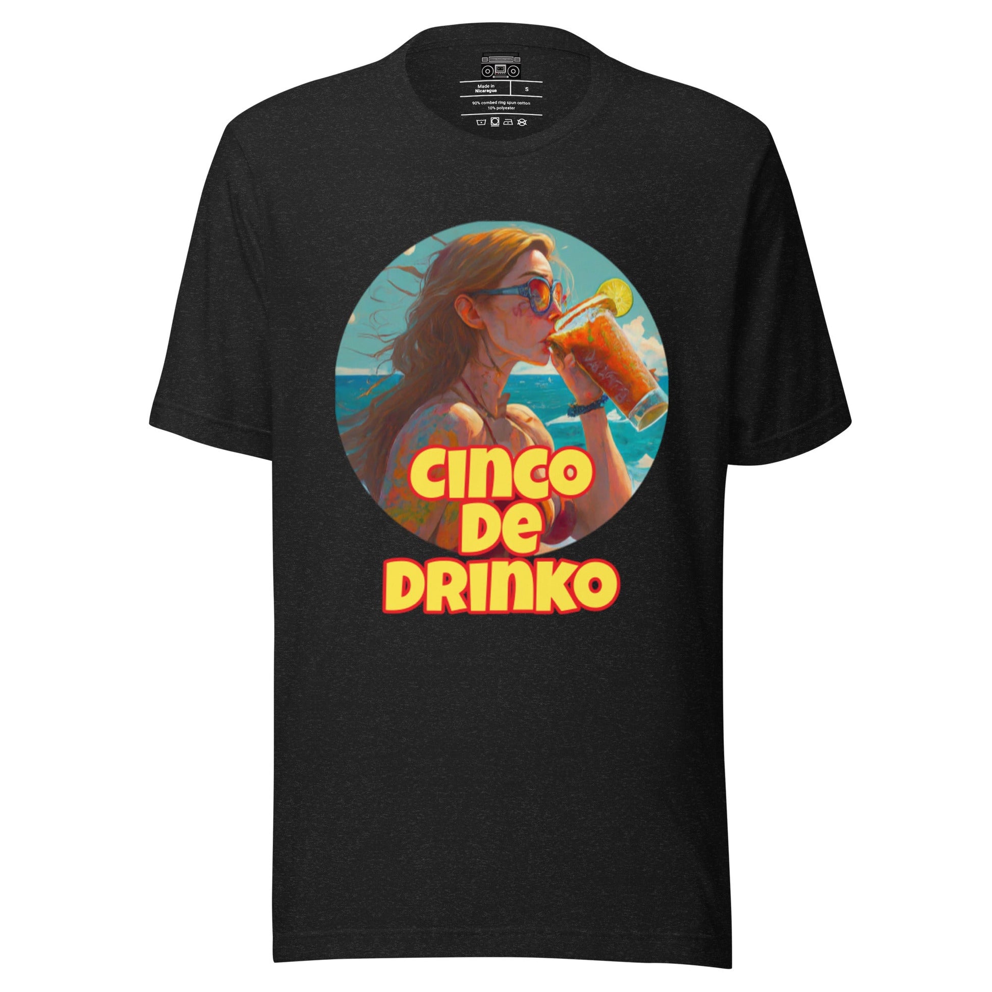 Cinco de Drinko 2 Unisex t-shirt - Premium T-Shirt from Wanna Freestyle Designs - Just $19.99! Shop now at Wanna Freestyle Designs