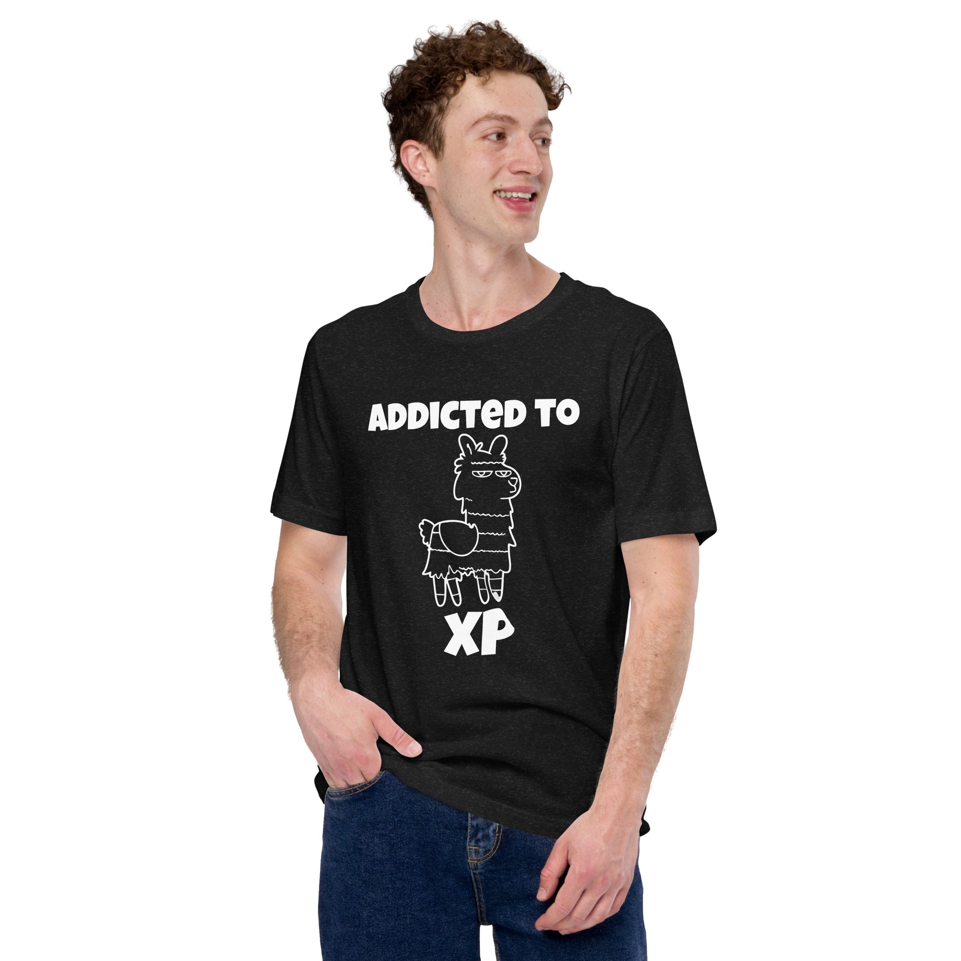 Loot LLama Addict Unisex t-shirt - Premium T-Shirt from Wanna Freestyle Designs - Just $25! Shop now at Wanna Freestyle Designs