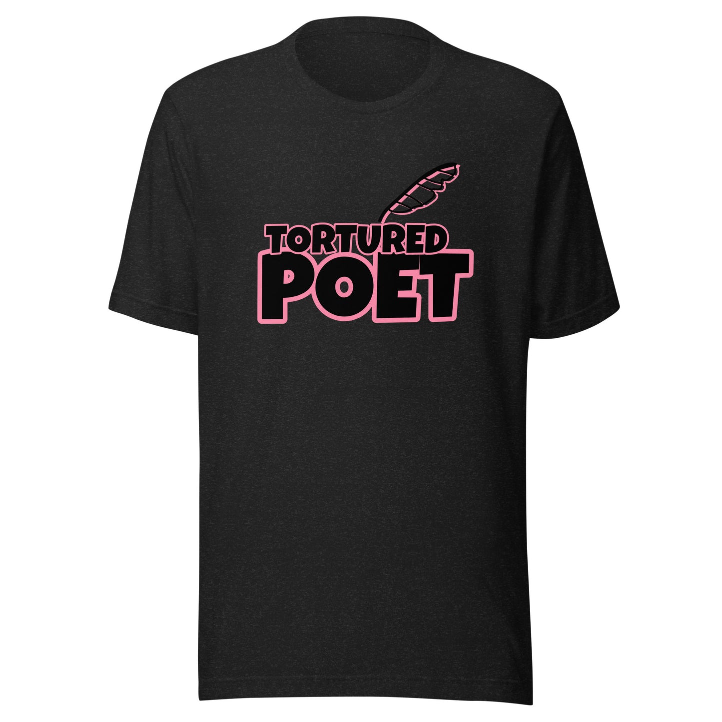 Tortured Poet Pink Unisex t-shirt - Premium  from Wanna Freestyle Designs - Just $22.99! Shop now at Wanna Freestyle Designs