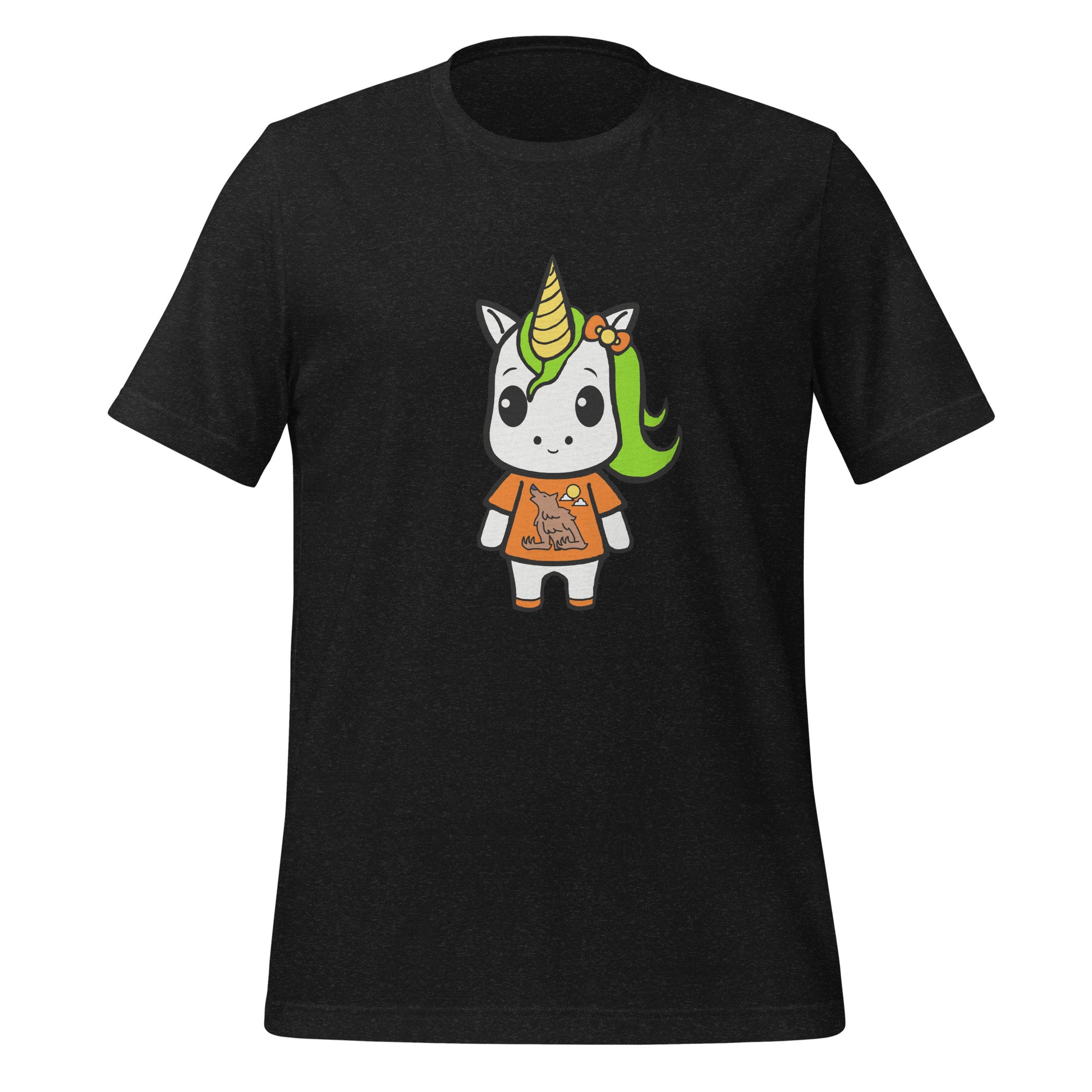 Halloween Lil Unicorn Unisex t-shirt - Premium T-Shirt from Wanna Freestyle Designs - Just $23.99! Shop now at Wanna Freestyle Designs