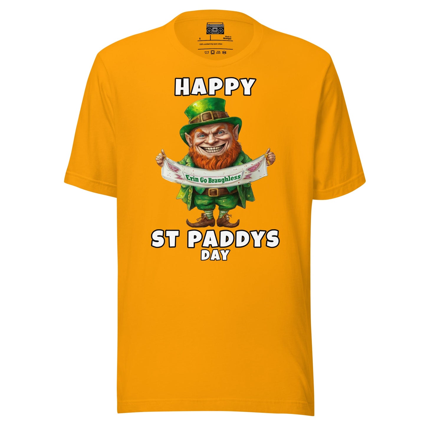 Erin Go Braughless St Paddy's Day Unisex Short Sleeve t-shirt - Premium T-Shirt from Wanna Freestyle - Just $25.99! Shop now at Wanna Freestyle