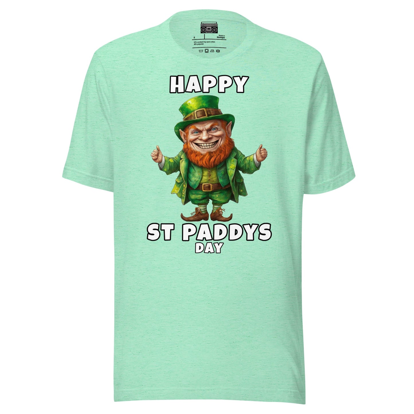 Leprechaun St Paddy's Day Unisex Short Sleeve t-shirt - Premium T-Shirt from Wanna Freestyle - Just $25.99! Shop now at Wanna Freestyle