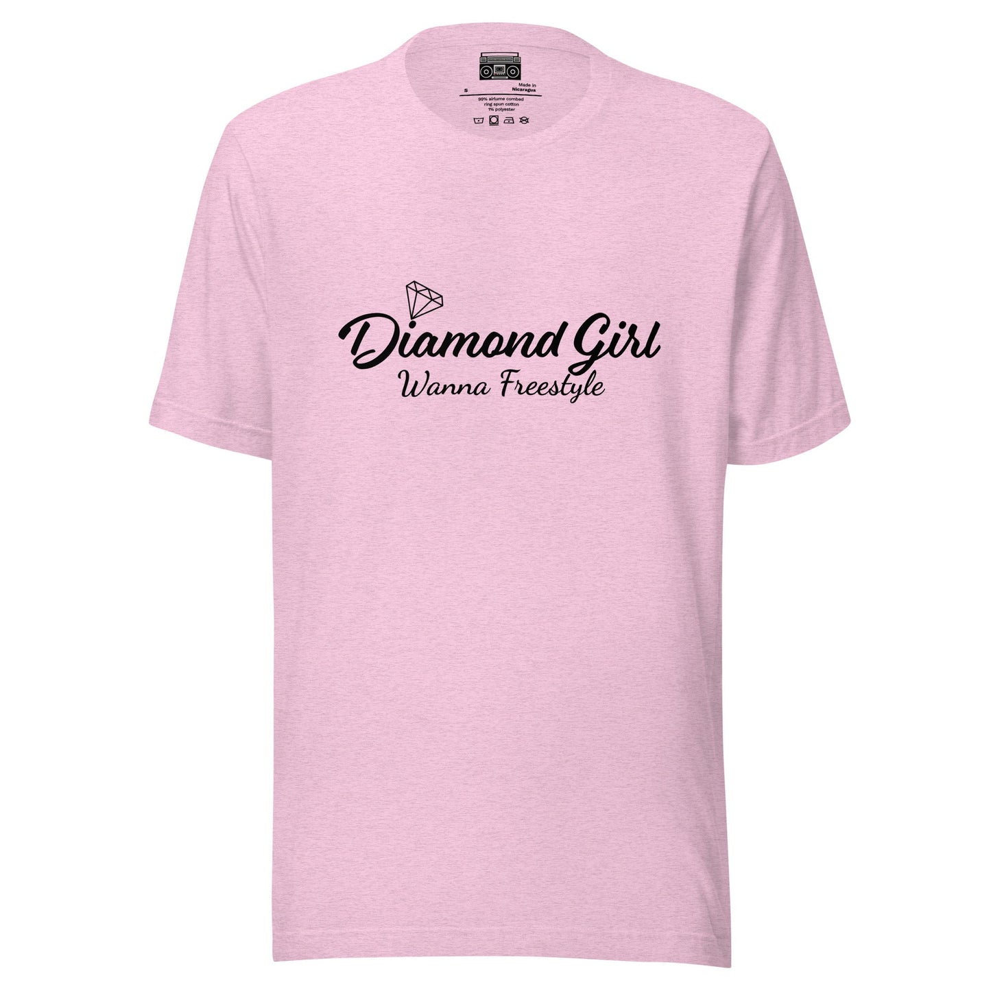 Diamond Girl Freestyle Music Unisex t-shirt - Premium  from Wanna Freestyle - Just $19.99! Shop now at Wanna Freestyle