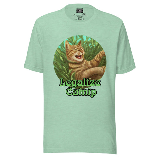 Legalize Catnip Short Sleeve Unisex t-shirt - Premium T-Shirt from Wanna Freestyle - Just $19.99! Shop now at Wanna Freestyle