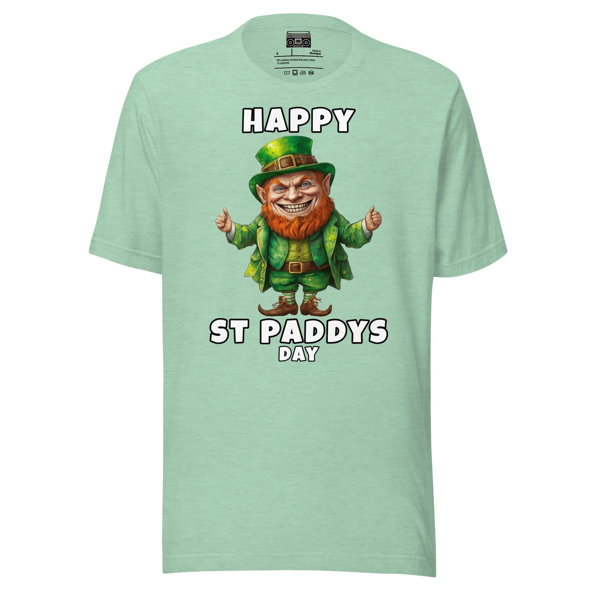 Leprechaun St Paddy's Day Unisex Short Sleeve t-shirt - Premium T-Shirt from Wanna Freestyle - Just $25.99! Shop now at Wanna Freestyle