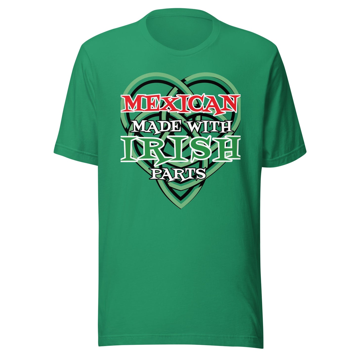 Mexican made with Irish Parts Unisex t-shirt - Premium T-Shirt from Wanna Freestyle - Just $19.99! Shop now at Wanna Freestyle