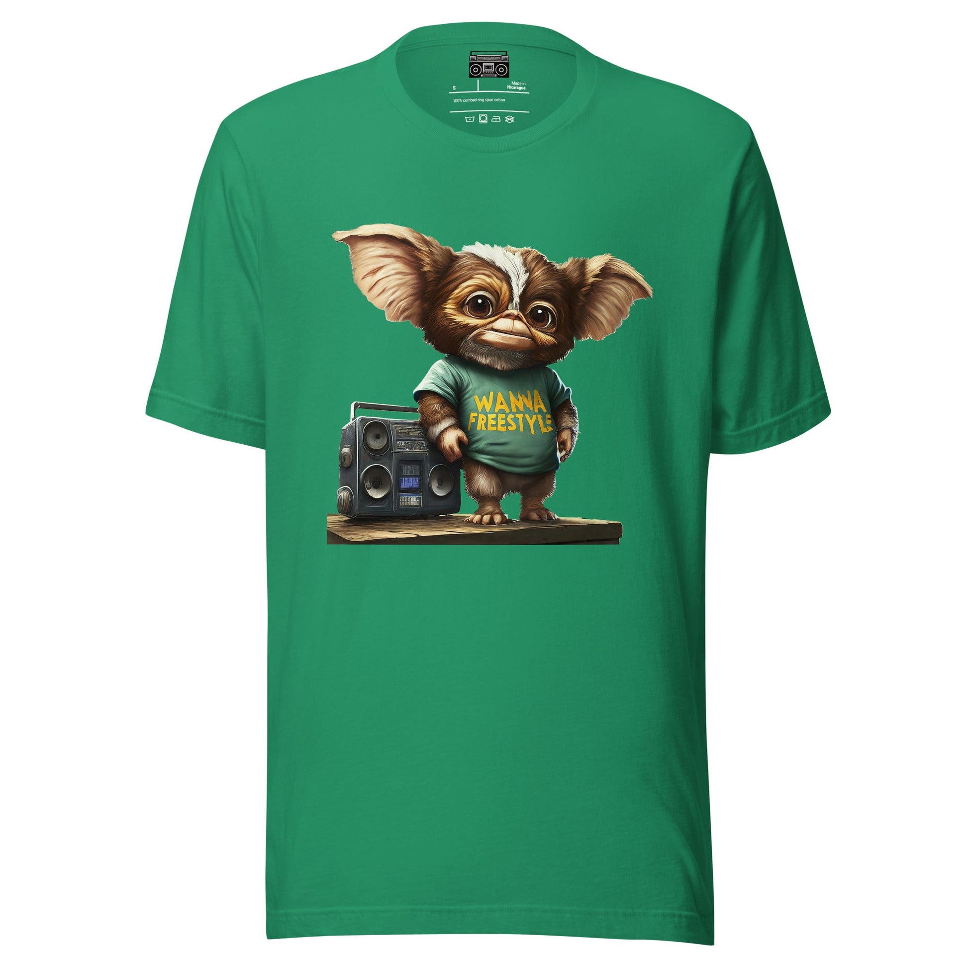 Gizmo Freestyle Boom Box Short Sleeve Unisex t-shirt - Premium T-Shirt from Wanna Freestyle - Just $19.99! Shop now at Wanna Freestyle